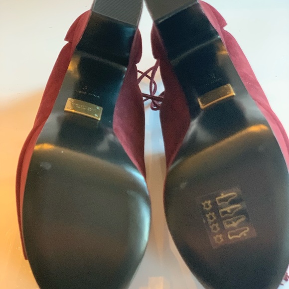 Michael Kors Collection Suede Platform shoes - Picture 5 of 8